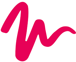 Logotipo de Miniature Art Academy en color rosa sobre fondo claro.