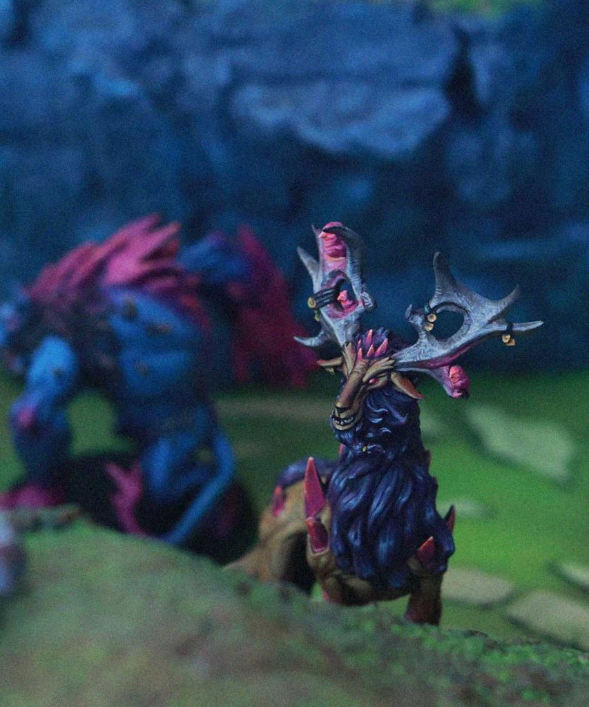 Héroe de The Age of Rift sobre la escenografía de una partida
